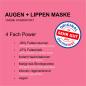 Preview: Augen + Lippen Maske Vorteile und dermatest Bewertung