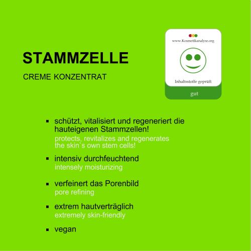 Preview: Stammzelle Creme-Konzentrat Vorteile für Haut und Poren