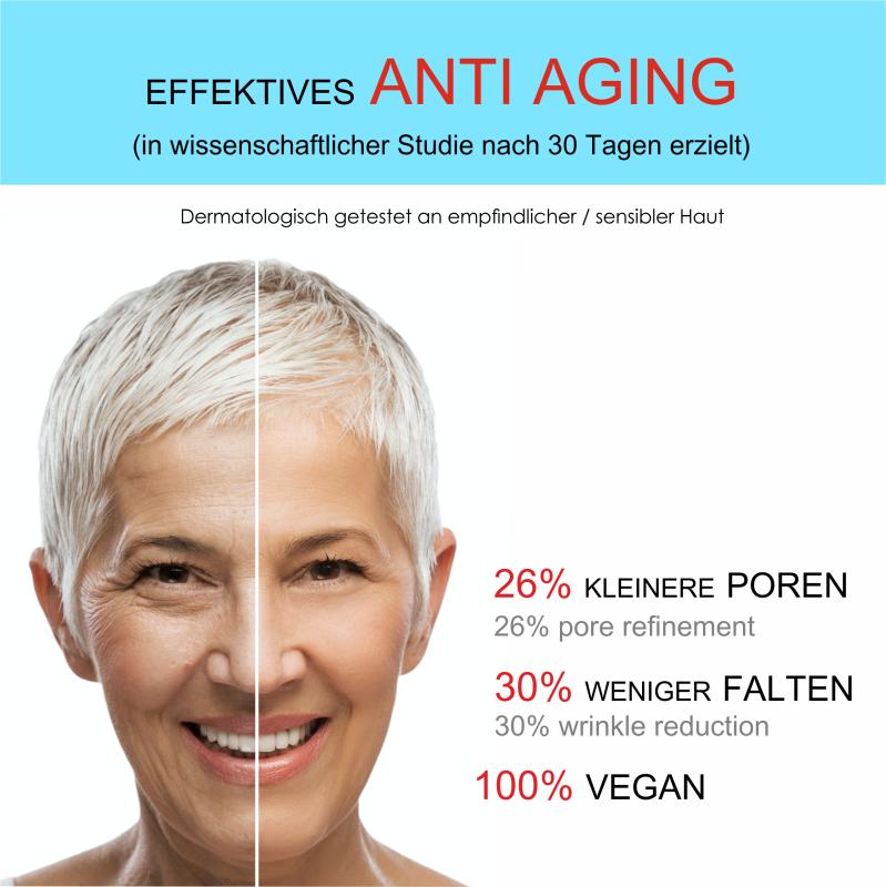UNIQ10UE Lipo Filler Serum-Konzentrat mit Anti-Aging Wirkung für kleinere Poren, weniger Falten und vegane Hautpflege