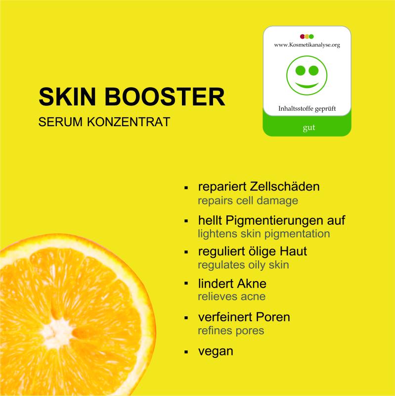 Skin Booster Serum Vorteile für Poren und Pigmentierung